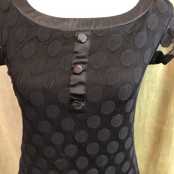 📌📌 Enfocus Petite Cute Mash Dots Shift Dress 📌 - Picture 3 of 8